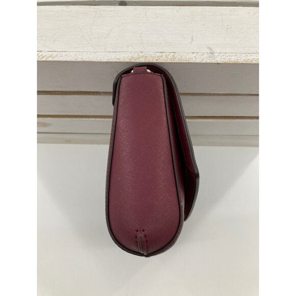 KATE SPADE, SMALL WINE SAFFIANO LEATHER CROSSBODY BAG - Picture 3 of 9